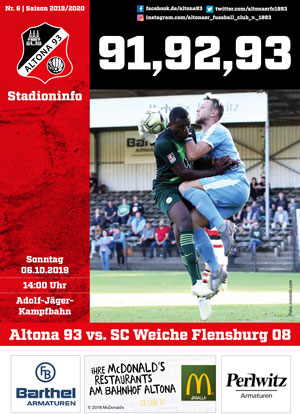 Stadionzeitung 06 Altona 93